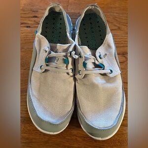 Columbia PFG Mens Vent Gray Size 11, Tie Up Shoes, EUC